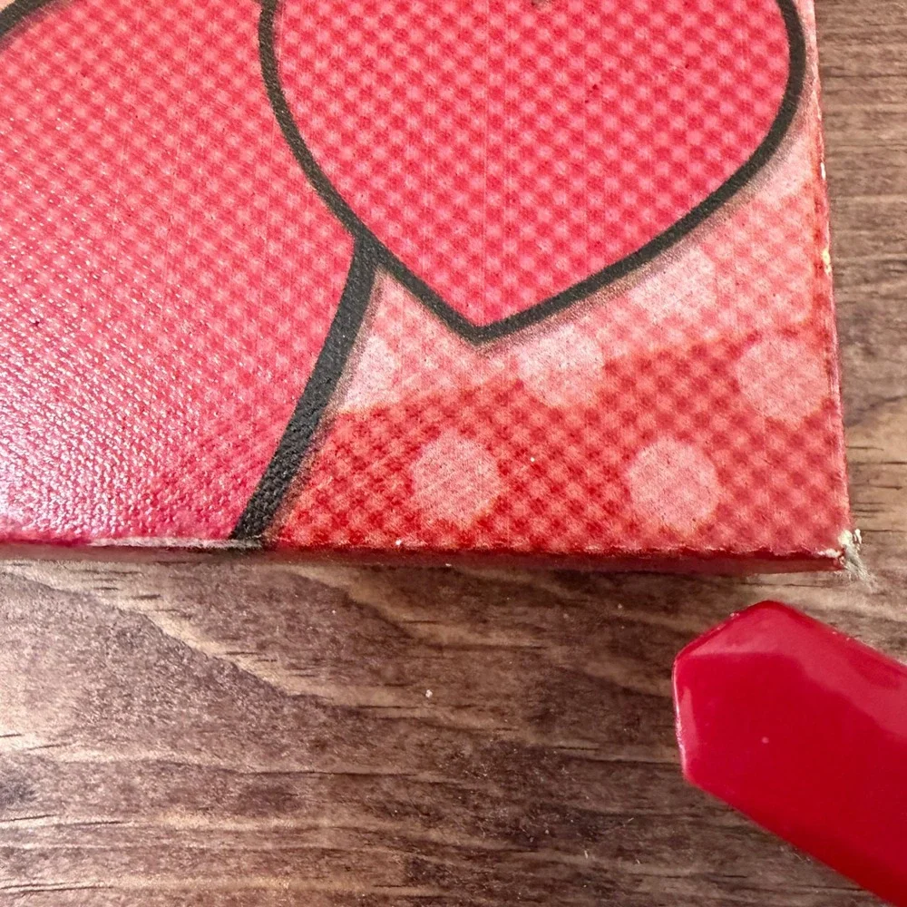Betty Boop Vandor Heart Polka Dot Canvas Wall Art Decor Pudgy Dog 2008